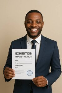 Comment participer 1 EXPOSANTENREGISTRE